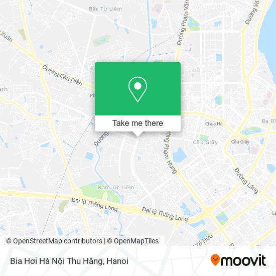 Bia Hơi Hà Nội Thu Hằng map