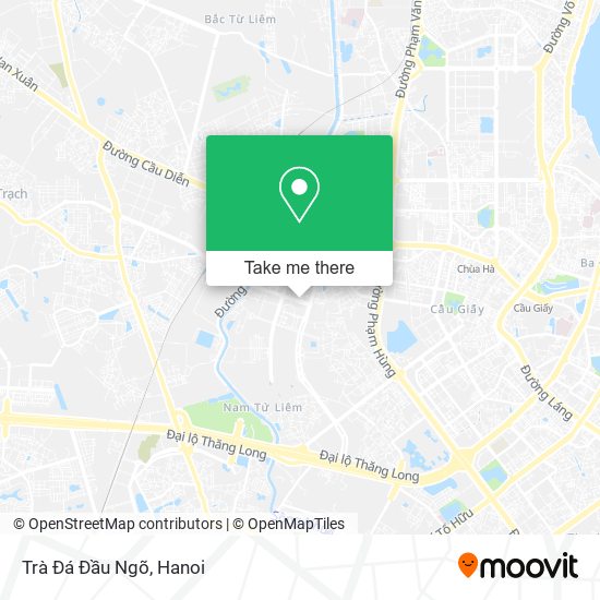 Trà Đá Đầu Ngõ map