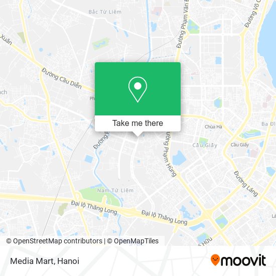 Media Mart map