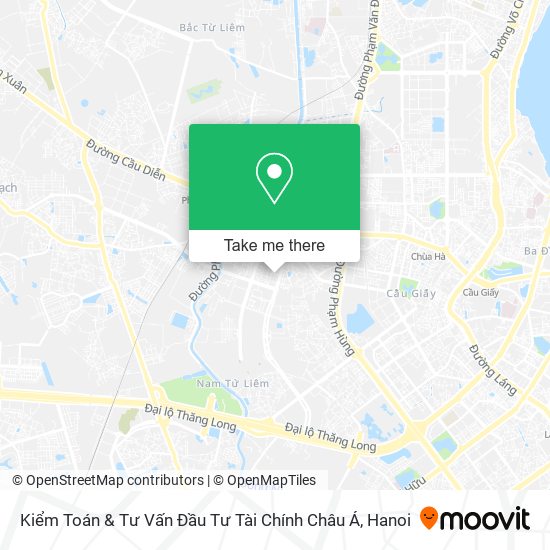 Kiểm Toán & Tư Vấn Đầu Tư Tài Chính Châu Á map