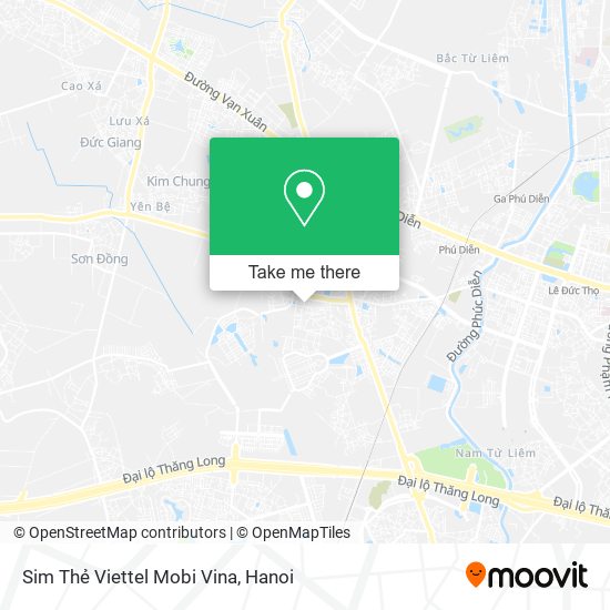 Sim Thẻ Viettel Mobi Vina map