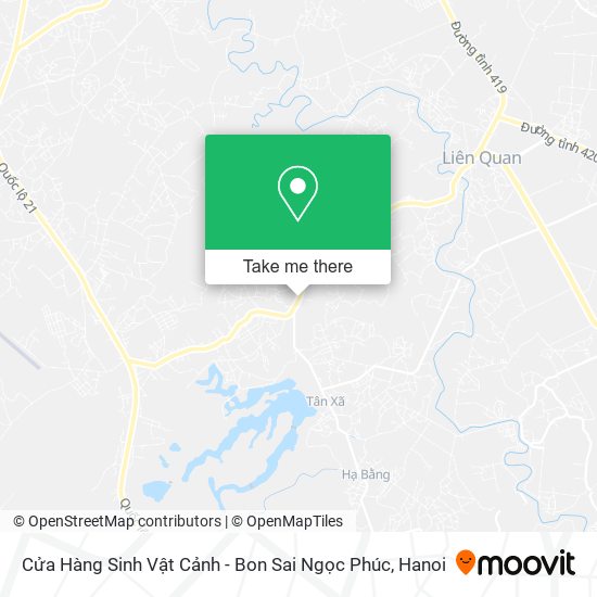 Cửa Hàng Sinh Vật Cảnh - Bon Sai Ngọc Phúc map