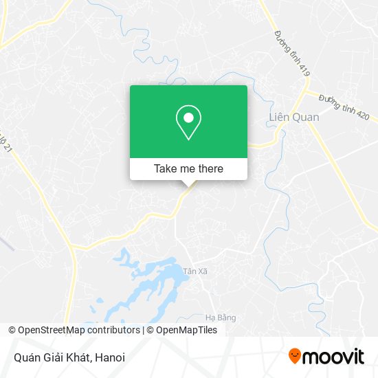 Quán Giải Khát map