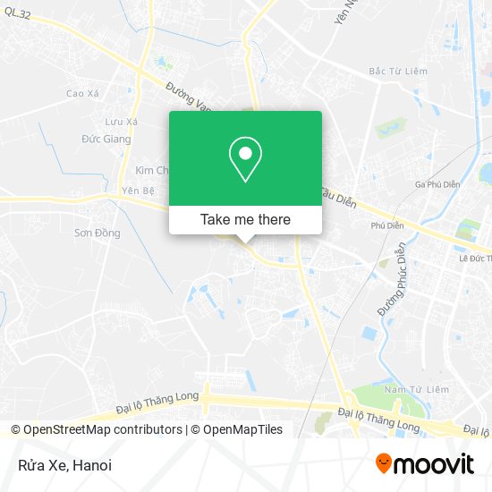 Rửa Xe map