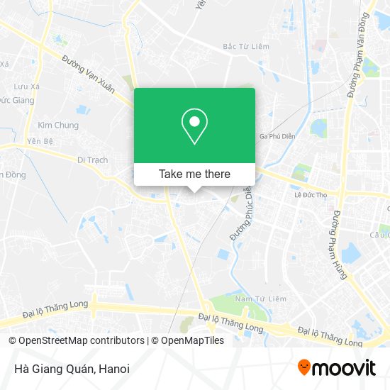 Hà Giang Quán map