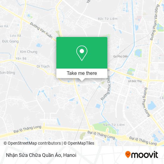 Nhận Sửa Chữa Quần Áo map