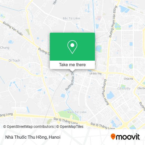 Nhà Thuốc Thu Hồng map