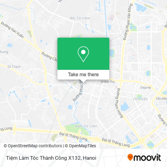 Tiệm Làm Tóc Thành Công X132 map