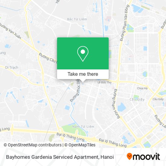 Bayhomes Gardenia Serviced Apartment map