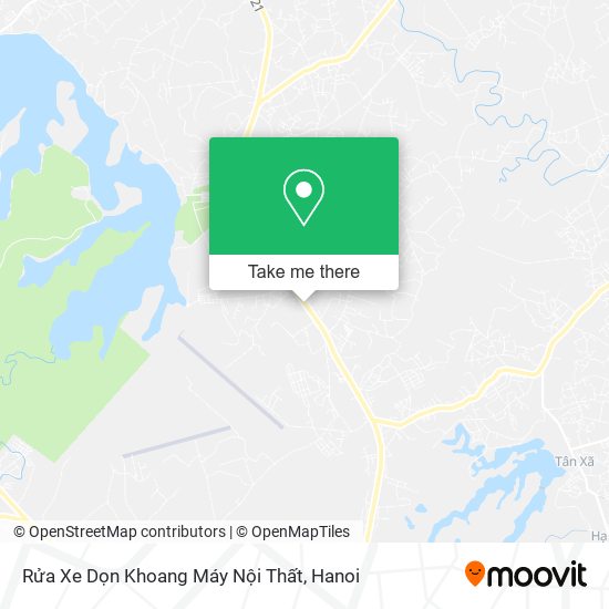 Rửa Xe Dọn Khoang Máy Nội Thất map