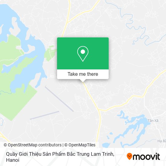 Quầy Giới Thiệu Sản Phẩm Bắc Trung Lam Trinh map