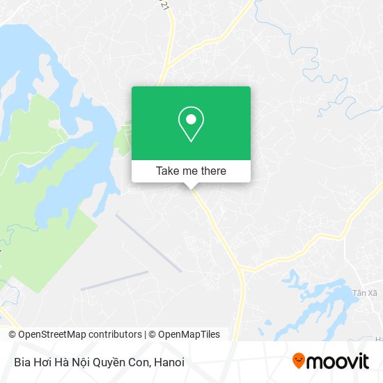 Bia Hơi Hà Nội Quyền Con map