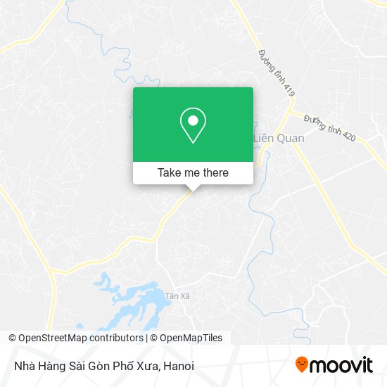 Nhà Hàng Sài Gòn Phố Xưa map