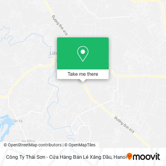 Công Ty Thái Sơn - Cửa Hàng Bán Lẻ Xăng Dầu map