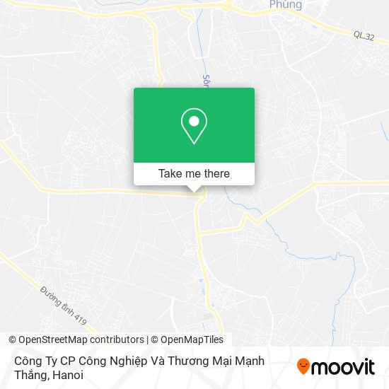 Công Ty CP Công Nghiệp Và Thương Mại Mạnh Thắng map