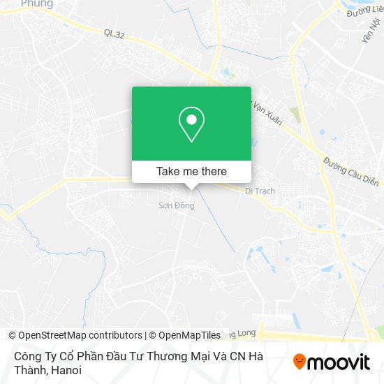 Công Ty Cổ Phần Đầu Tư Thương Mại Và CN Hà Thành map