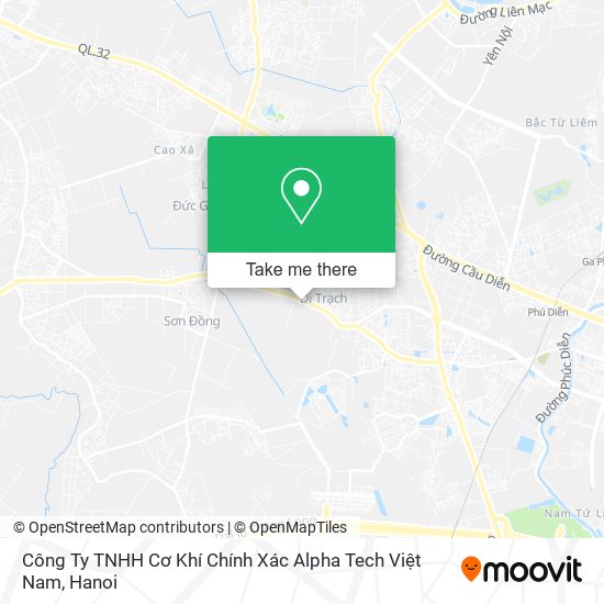 Công Ty TNHH Cơ Khí Chính Xác Alpha Tech Việt Nam map