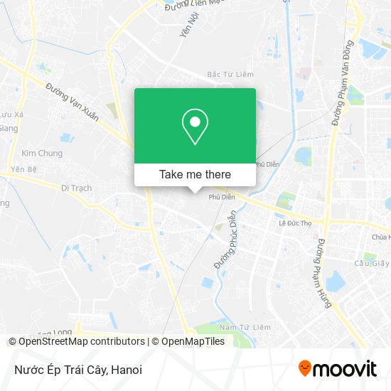 Nước Ép Trái Cây map