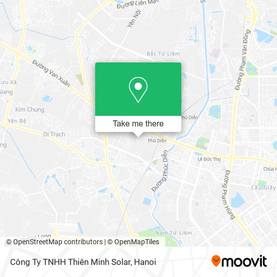 Công Ty TNHH Thiên Minh Solar map