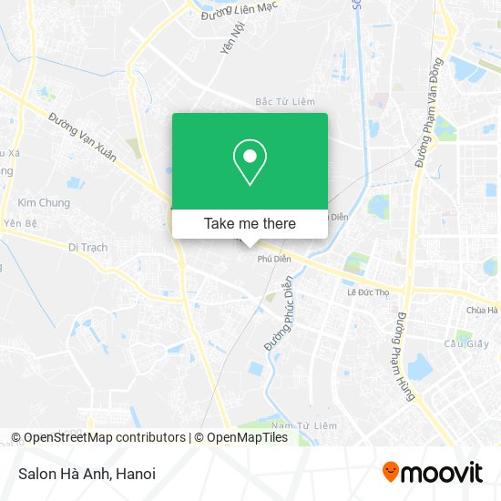 Salon Hà Anh map