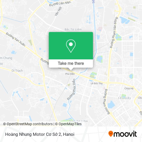 Hoàng Nhung Motor Cơ Sở 2 map