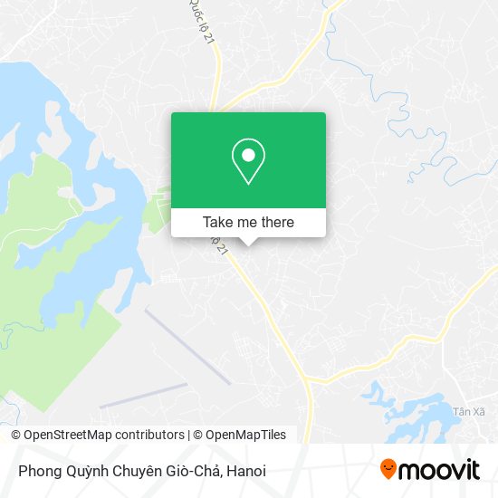 Phong Quỳnh Chuyên Giò-Chả map