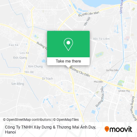 Công Ty TNHH Xây Dưng & Thương Mai Ánh Duy map