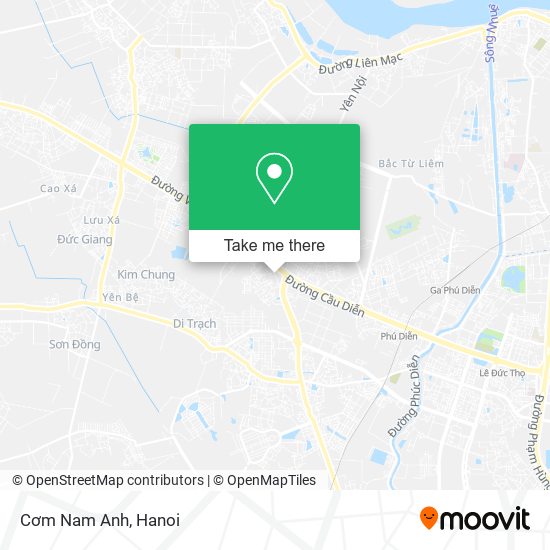 Cơm Nam Anh map