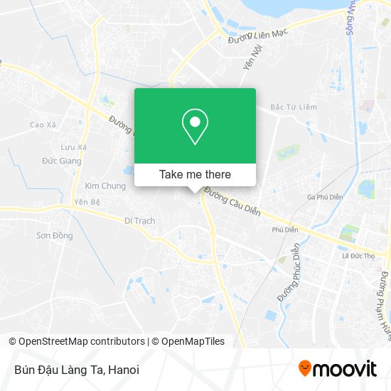 Bún Đậu Làng Ta map