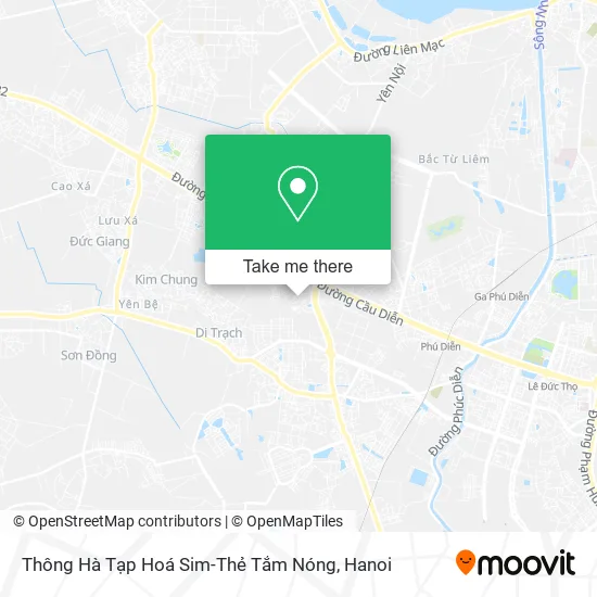 Thông Hà Tạp Hoá Sim-Thẻ Tắm Nóng map