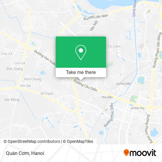 Quán Cơm map