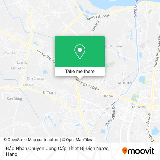 Bảo Nhân Chuyên Cung Cấp Thiết Bị Điện Nước map