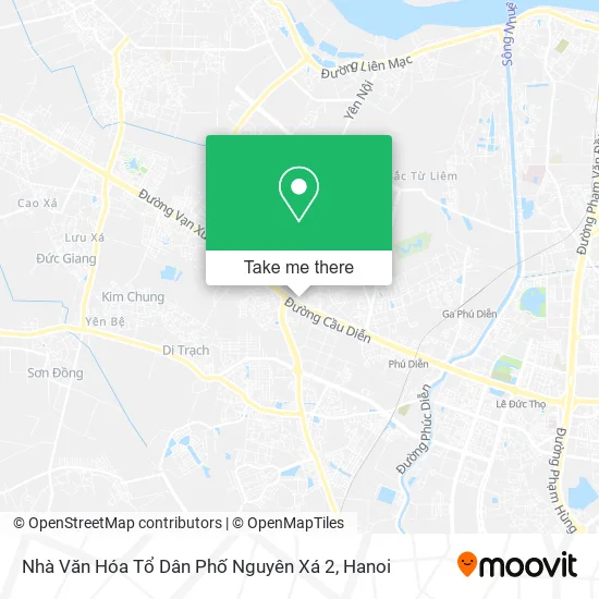 Nhà Văn Hóa Tổ Dân Phố Nguyên Xá 2 map