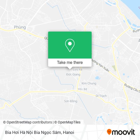 Bia Hơi Hà Nội Bia Ngọc Sâm map