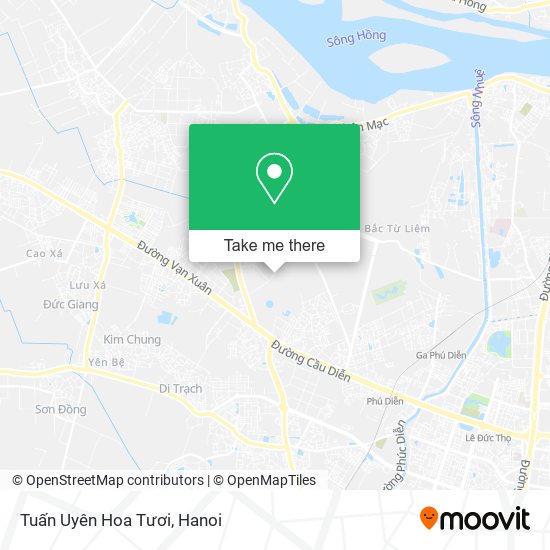 Tuấn Uyên Hoa Tươi map