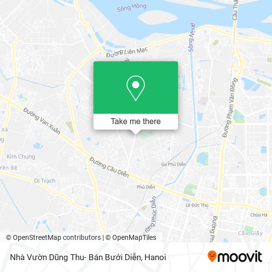 Nhà Vườn Dũng Thu- Bán Bưởi Diễn map