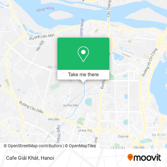 Cafe Giải Khát map