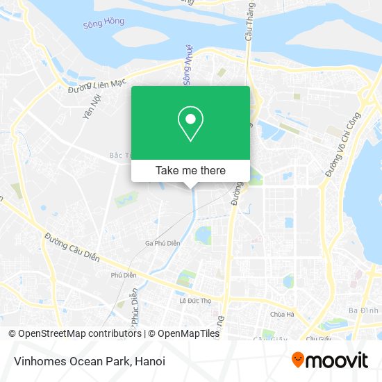 Vinhomes Ocean Park map