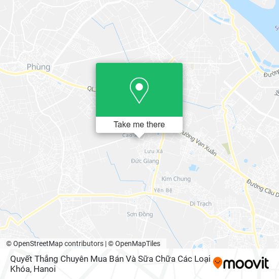 Quyết Thắng Chuyên Mua Bán Và Sữa Chữa Các Loại Khóa map