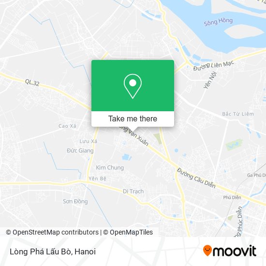 Lòng Phá Lấu Bò map