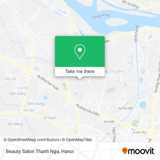 Beauty Salon Thanh Nga map