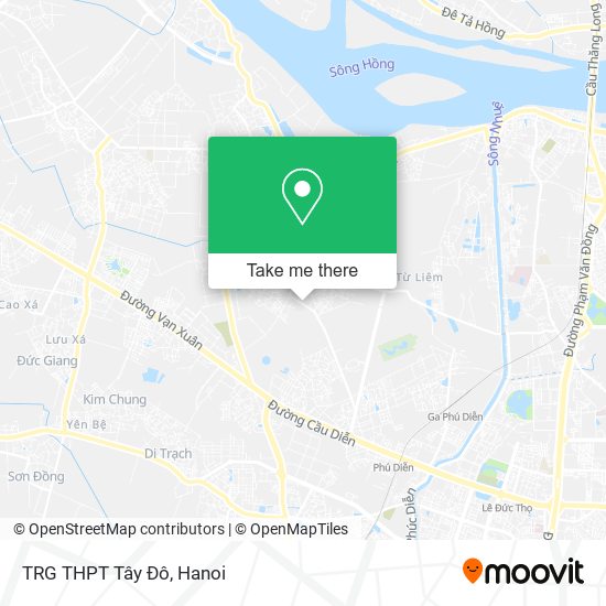 TRG THPT Tây Đô map