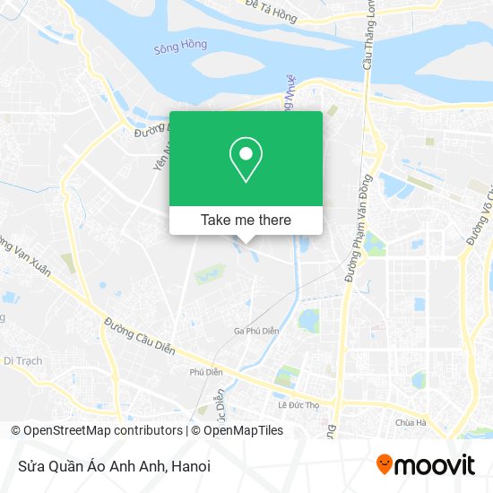 Sửa Quần Áo Anh Anh map