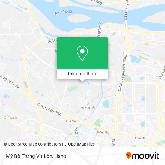 Mỳ Bò Trứng Vịt Lộn map