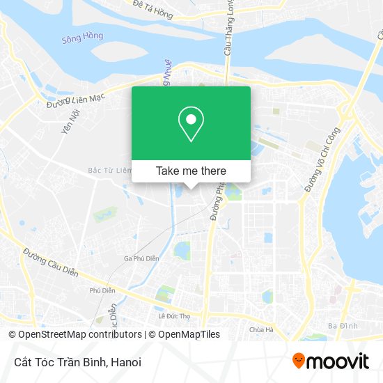 Cắt Tóc Trần Bình map