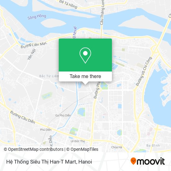 Hệ Thống Siêu Thị Han-T Mart map