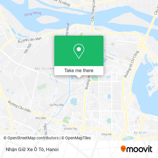 Nhận Giữ Xe Ô Tô map