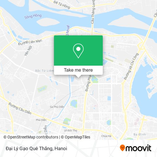 Đại Lý Gạo Quê Thắng map