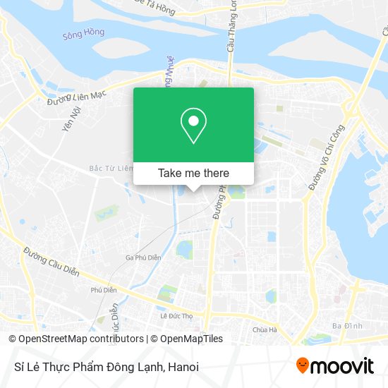 Sỉ Lẻ Thực Phẩm Đông Lạnh map