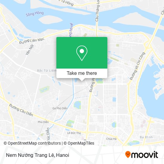 Nem Nướng Trang Lê map